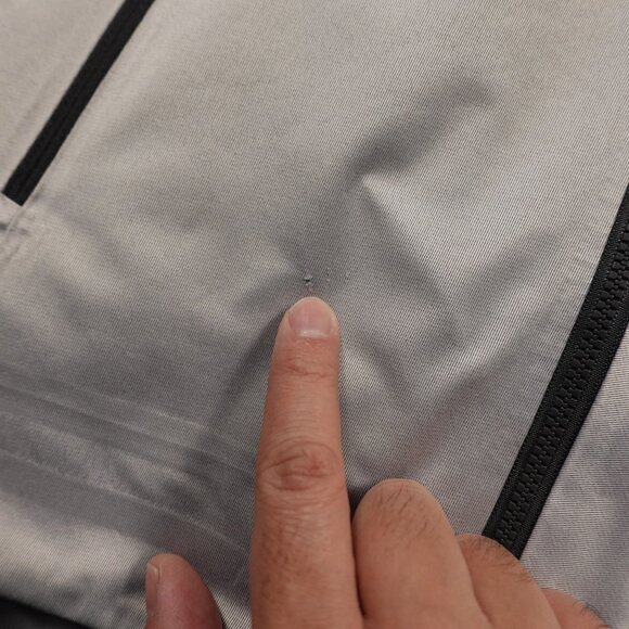 The North Face FuseForm Dot Matrix Rain Jacket Women’s Large Gray HyVent - Picture 14 of 16